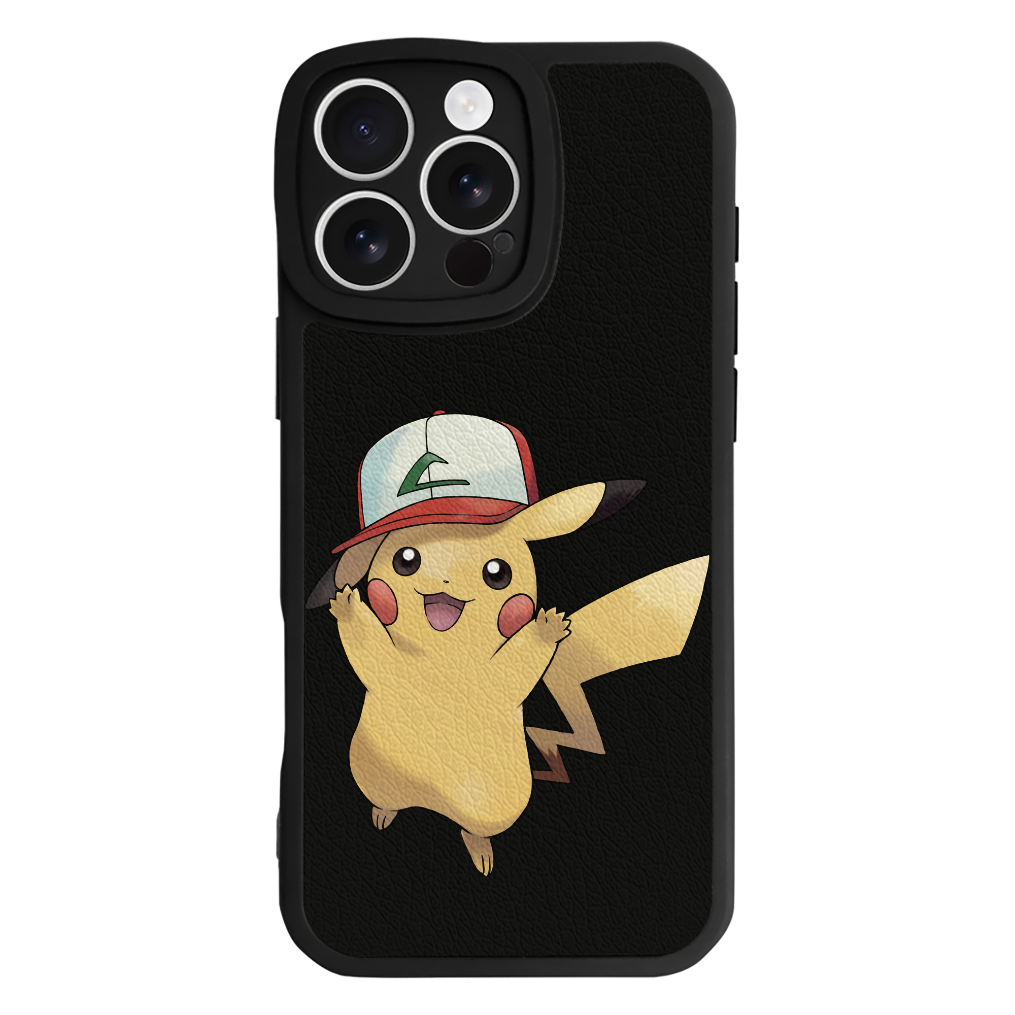 （画像用） ポケットモンスター Pokémon 【iPhone 16シリーズ対応】シリコンスマホケース（レザー調） 材質：シリコン